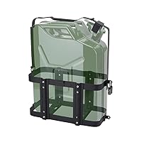 Jerry Can Mount with Combination Lock, Jerry Fuel Can Holder Heavy Duty for 5 Gallon 20L
