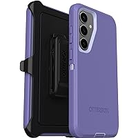 OtterBox Samsung Galaxy S24+ Defender Series Case - MOUNATIN MAJESTY (Purple), rugged & durable, with port protection, includes holster clip kickstand