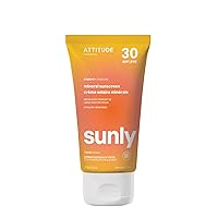 Mineral Sunscreen with Zinc Oxide, SPF 30, EWG Verified, Broad Spectrum UVA/UVB Protection, Dermatologically Tested, Vegan, Tropical, 5.2 Ounces