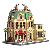 Gusteau Restaurant Building Blocks, 2970 PCS Gusteau Restaurant Toy Building Set, Mouse Chef Restaurant Building Kit, Creative Architecture Toy Gift for Kids Adults Fans