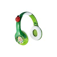 Cocomelon Bluetooth Headphones for Kids, Wireless Headphones with Rechargeable Battery and USB-C Charging Cable Included