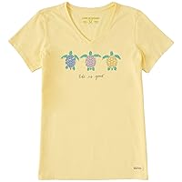 Life is Good - Womens Three Turtles T-Shirt