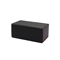 Dex Protection Creation Line Large Deck Box | 175+ Card Storage Capacity | Additional Storage Compartment for Gaming Accessories | Magnetic Closure | Sleek Matte Finish with Velvet Interior