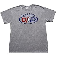 Cotton Grateful Dad T-Shirt Men; Small to 3X