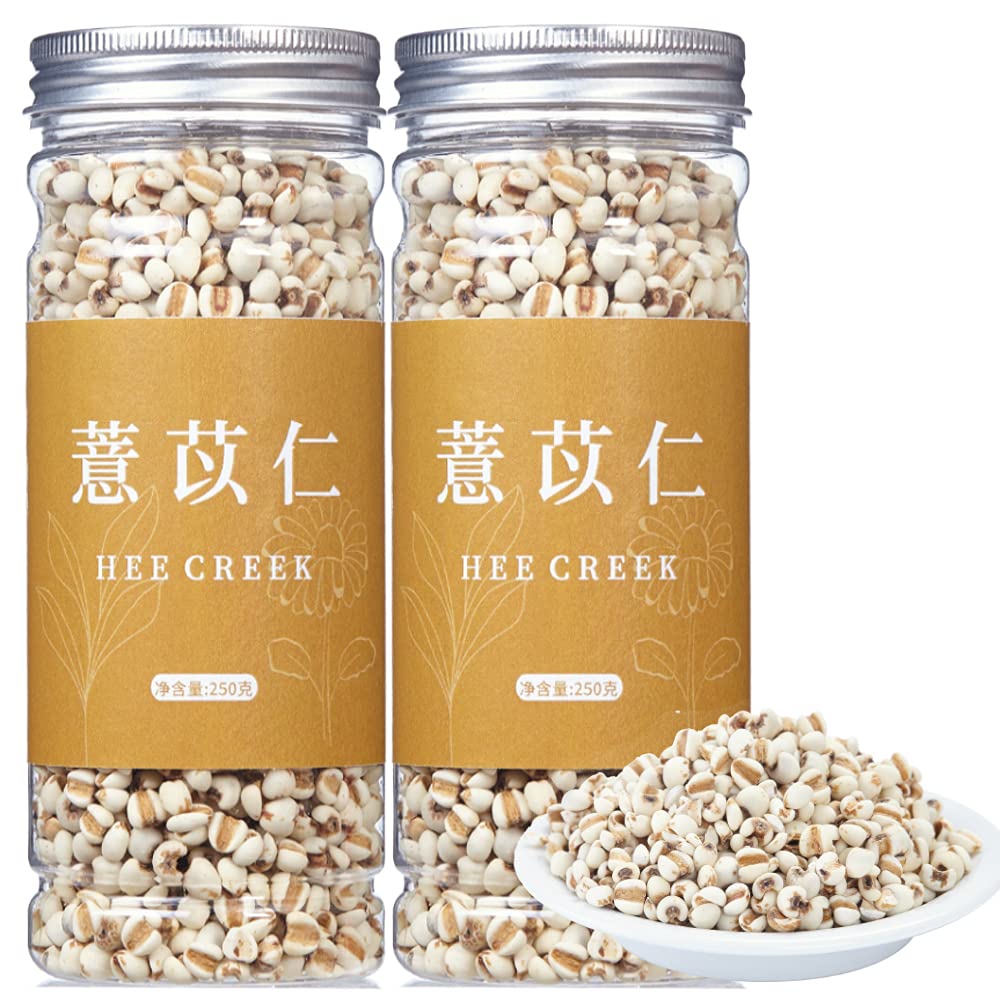 Hee Creek Coix Seed 500g (250g*2) 18oz Natural Healthy Rice ,Coix Seed, No addition薏仁米薏苡仁