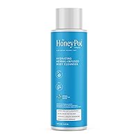 The Honey Pot Company - Body Wash for Women - Coconut Shea Hydrating Body Cleanser - Moisturize & Cleanse Skin - Free of Parabens & Sulfates - 15 Fl. Oz