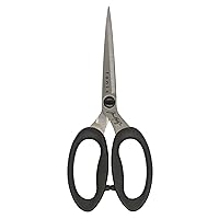 Tim Holtz Small Scissors - 6 Inch Scissors All Purpose for Cutting Fabric, Crafting, and Sewing - Heavy Duty Mini Scissors with Titanium Micro Point and Comfort Grip