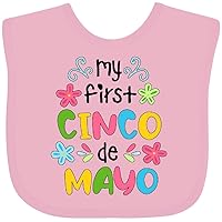 inktastic My 1st Cinco De Mayo Flowers Baby Bib