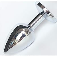 Versatile Tail Stainless Steel Fox Tail: Sensual Anal Plug & Stylish Keychain (Medium Plug, OnlyPlug, No Tail)