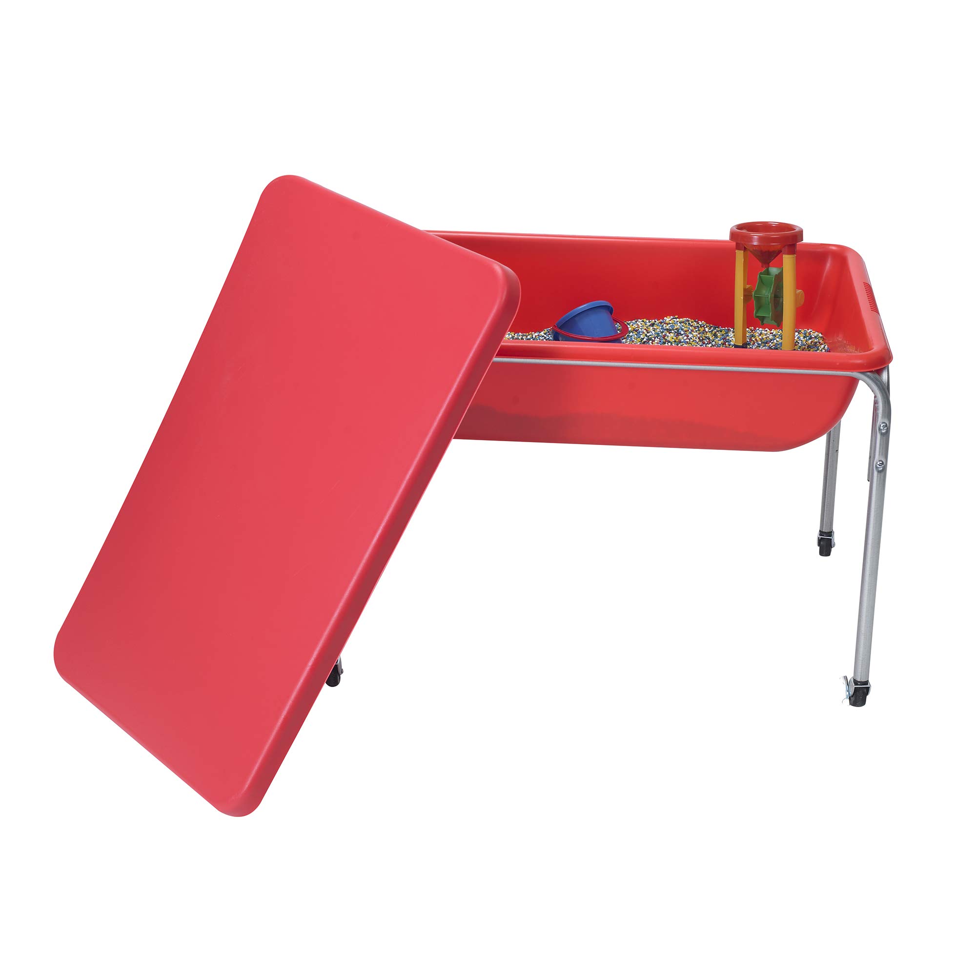 Children's Factory, 1135-24, Large Sensory Table & Lid, Kids Playroom & Classroom Autism Activity, Daycare or Preschool Learning Activities, 24