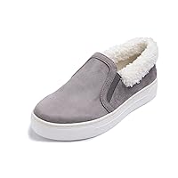 FEVERSOLE Women's Casual Slip On Sneaker Comfort Cupsole Loafer Flats