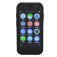 Yoidesu 3G Mini Smartphone, 3 Inch Screen Mini Mobile Phone with 2GB RAM 16GB ROM 400MP Front 600MP Rear Camera 1000mAh Battery for 3G GSM WCDMA FDD (Black)