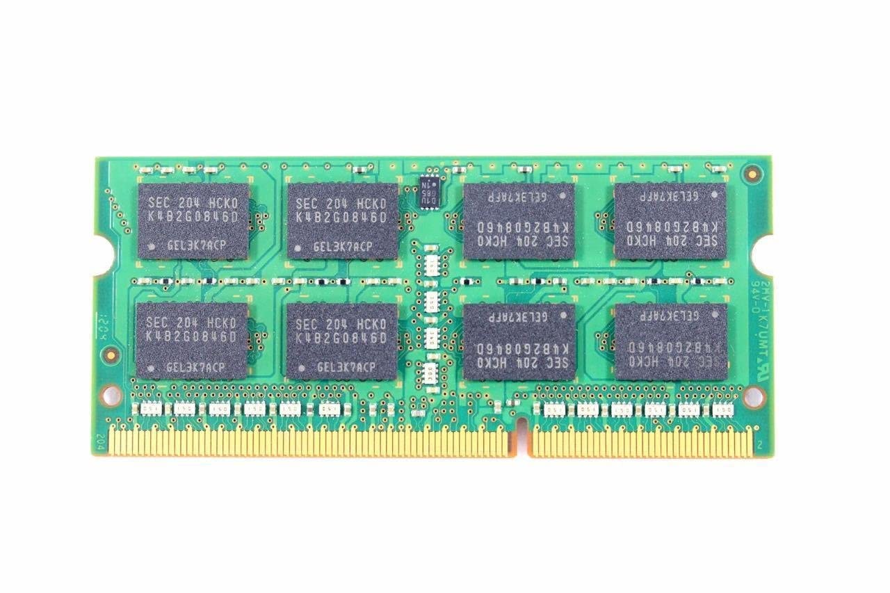 Samsung 4GB DDR3 PC3-12800 1600MHz 204-Pin SODIMM Laptop Memory Module RAM. Model M471B5273DH0-CK0