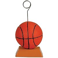 Basketball Photo/Balloon Holder Party Accessory (1 count)