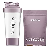 FARMASi Nutriplus Duo: Shaker & Coffee Blend with Chicory and Collagen