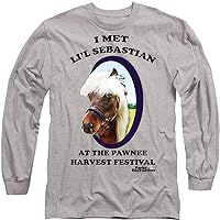 Popfunk Classic Parks & Rec Pawnee's Horse Li'l Sebastian Longsleeve T Shirt & Stickers
