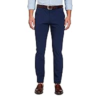 Mizzen+Main Men's Helmsman Chino Pant, Athletic Tapered Fit, Wrinkle-Resistant, Moisture Wicking, Four-Way Stretch