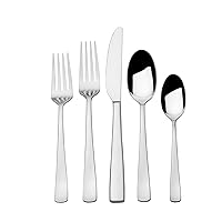 Mikasa Barrett 18.10 45 Piece Stainless Steel Cutlery Set, Service For 8