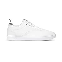 TRUE Linkswear FS-01 Men's Sneakers - Weather Resistant, Eco-Genuine Leather, Classic Style for All-Day Wear