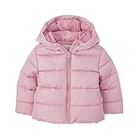 The Children's Place Baby-Girls And Toddler Medium Weight Puffer Jacket, Wind-Resistant, Water-Resistant