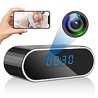  4K Spy Camera Hidden Camera Supports 2.4G&5GHz WiFi, Small Mini  Camera, Nanny Cam Hidden Camera with Human Detection, Night Vision,  160°Wide View-Angle, Type C Spy Camera Charger for Home Security 