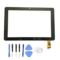 R New Touch Screen Panel Replacement digitizer for 8 inch HighQ ELT0802H Learning Tab Kids with SlyPry Opening Tool kit