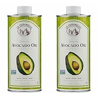 La Tourangelle, Avocado Oil, All-Natural Handcrafted from Premium Avocados, Great for Cooking, as Butter Substitute, and for Skin and Hair, 25.4 fl oz (Pack of 2)