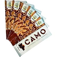 Afghan Natural Leaf Camo Wraps Chocolate 6 Packs - 30 sheets