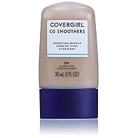 COVERGIRL Smoothers Hydrating Makeup Foundation,Classic Tan (packaging may vary), 1 Fl Oz (Pack of 1)