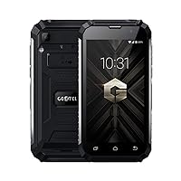 Jiangpp Direct Factory Smartphones Unlocked Smartphones G1, 2GB+16GB, Shockproof, 7500mAh Battery, 5.0 inch Android 7.0 MTK6580A Quad Core up to 1.3GHz, Network: 3G, Dual SIM(Black) (Color : Black)