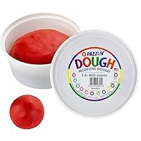 Hygloss Products Kids Scented Dazzlin’ Modeling Play Dough, 3lb, Red - Cherry Scent, 1 Piece (49301)