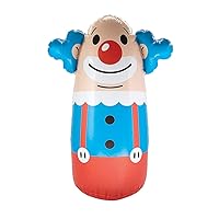 Inflatable Clown Punching Bag - 3 Feet Tall - Stand up Toy for Kids - Circus Party Games