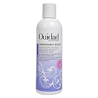 OUIDAD Unbreakable Bonds Bond Building Shampoo for Curly Hair - Fragrance Free - 8.5 oz