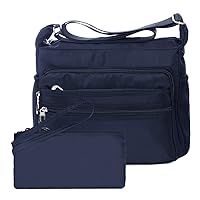 Crossbody Bag for Women Waterproof Shoulder Bag Messenger Bag Casual Nylon Purse Handbag