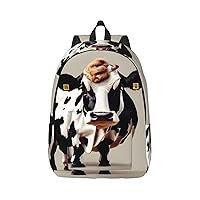 Cow black and white spot Stylish And Versatile Casual Backpack,For Meet Your Various Needs.Travel,Computer Backpack For Men