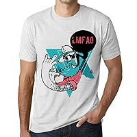 Men's Graphic T-Shirt Funky Grampa LMFAO Eco-Friendly Limited Edition Short Sleeve Tee-Shirt Vintage Birthday