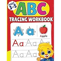 ABC Tracing Workbook: A-Z Alphabet Letter Tracing Activities for Capital and Small Letters | Alphabet Handwriting Practice Workbook | Learn to Write and Trace Book for Kindergarten and Kids Ages 3-5