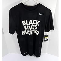 Nike Black Lives Matter Team Issued Black Shirt DP64571 - College Game Used