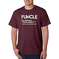 CBTwear Funcle Definition for Best Auncle, My Uncle is Cooler - Men's T-Shirt