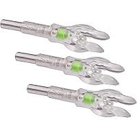 Nockturnal-G Lighted Nock for Arrows with .166 Inside Diameter Including Victory, Easton and G-Uni Brands - Green, 3 Count (Pack of 1)