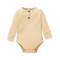 18 Month Zip up Romper Infant Kids Newborn Baby Girls Boys Long Sleeve Solid Long Sleeve Boy Infant Rompers