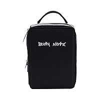Concept One Death Note Mini Backpack, Notebook Small Travel Bag Purse for Men and Women, Adjustable Shoulder Straps, Black, 9 Inch