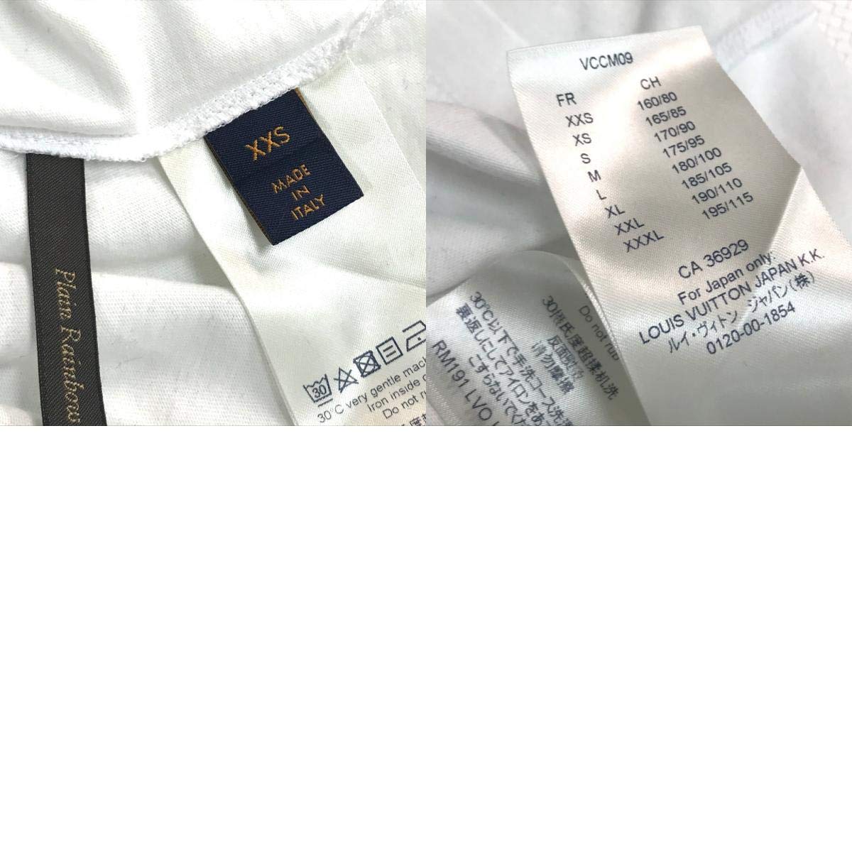 LOUIS VUITTON RM191 tops Kansas Wind Printed shirt Short sleeve T-shirt XXS