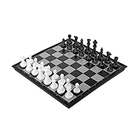 Magnetic Travel Chess & Checkers Set - Medium 12