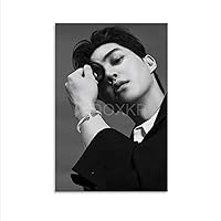 MOIKEN Song Kang Korean Actor Handsome Celebrity Portrait Aesthetic Poster (3) Canvas Poster Bedroom Decor Office Room Decor Gift Unframe-style 12x18inch(30x45cm)