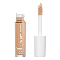 e.l.f, Hydrating Camo Concealer, Lightweight, Full Coverage, Long Lasting, Conceals, Corrects, Covers, Hydrates, Highlights, Medium Golden, Satin Finish, 25 Shades, All-Day Wear, 0.20 Fl Oz