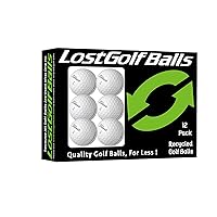 Titleist Pro V1x Golf Balls (12 Pack) - Mint Quality, Used Golf Balls Refinished by Lostgolfballs.com, Like New with No Logos
