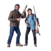 NECA The Last of US 2 Ultimate Joel and Ellie 7-Inch Scale Action Figures (2-Pack)