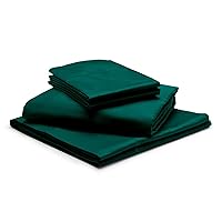 XL V-Berth Boating Sheet Set |100% Egyptian Cotton 1000 Thread-Count |Universal XL V-Berth Head 102”, Length 82”, Foot 30”| Boat Bedding Fits Mattresses Upto 12-Inches Deep, Boaters Gift - Teal Blue