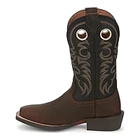 JUSTIN Men's Muley Performance Western Boot Broad Square Toe - Se7612